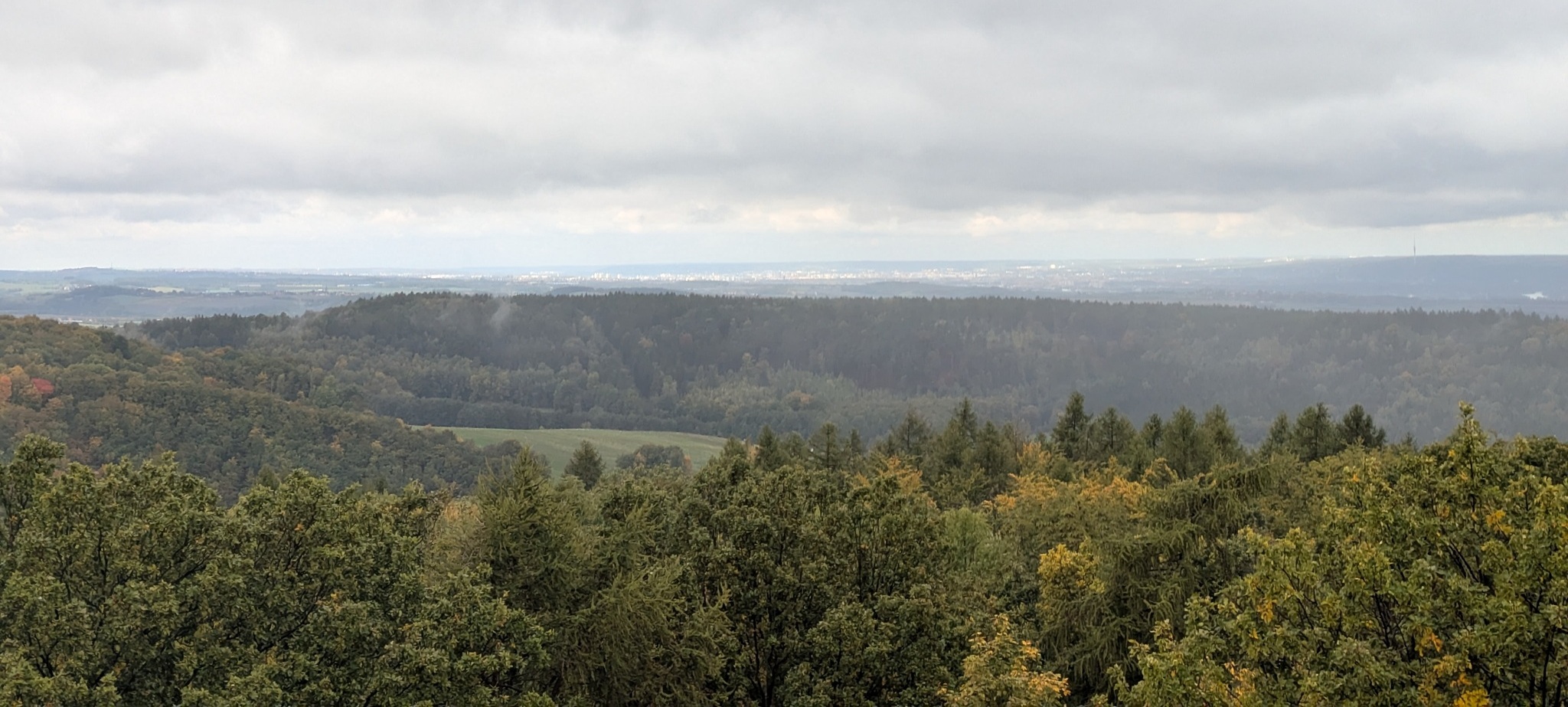 Blick vom Bismarckturm Blick vom Bismarckturm