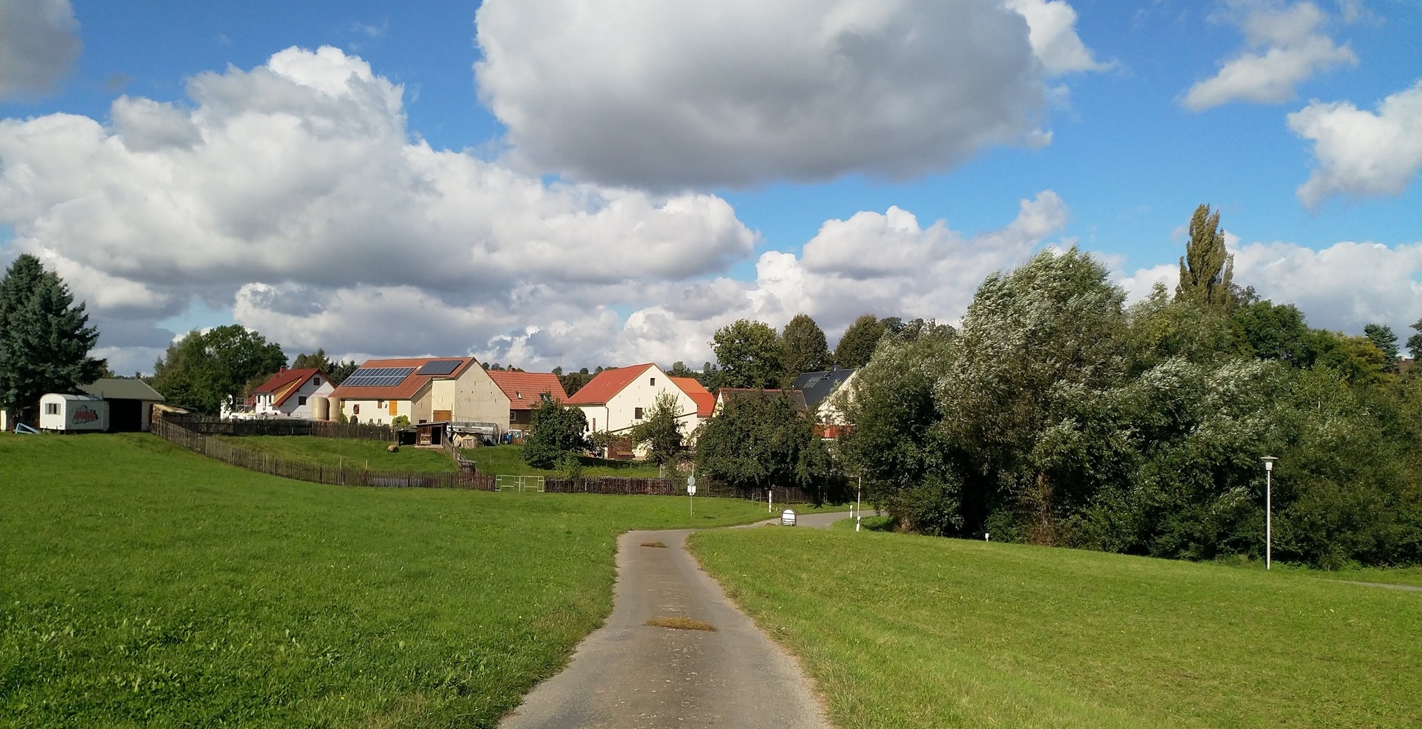 Blick auf Steinpleis